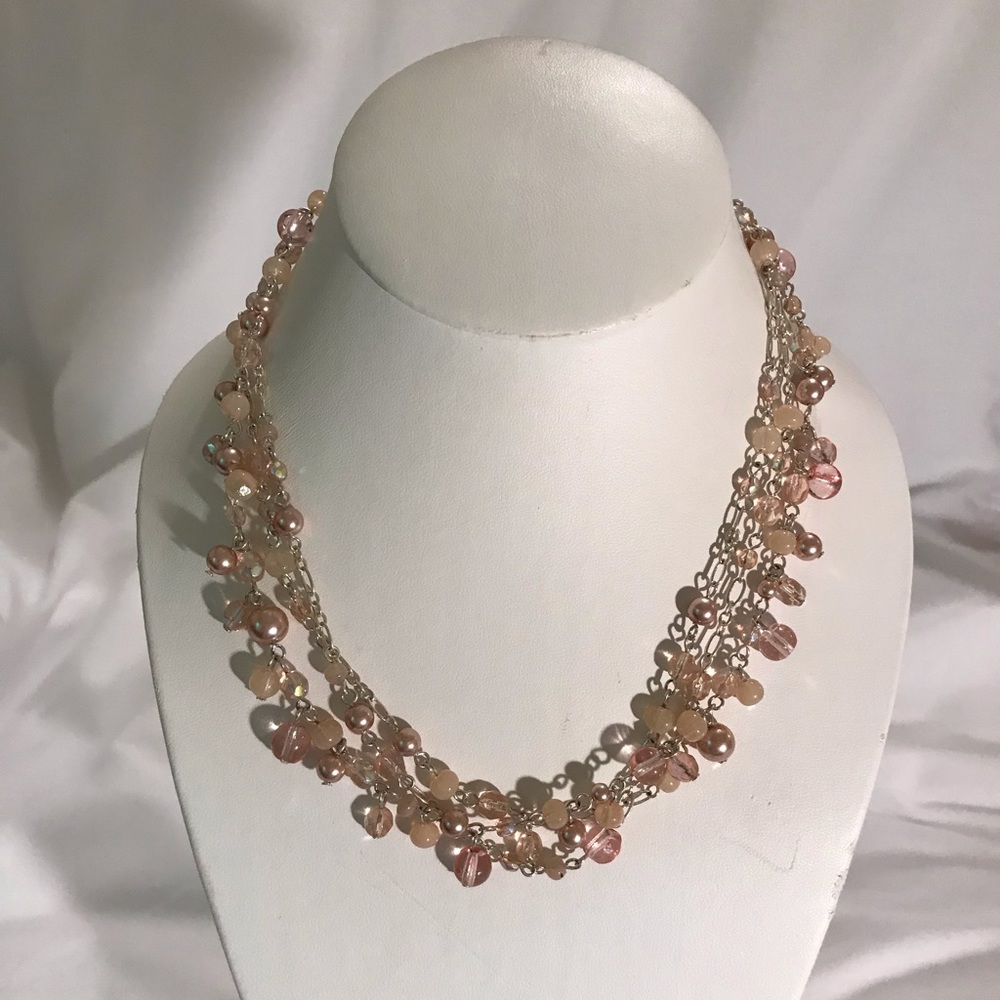 3 Strain beaded necklace